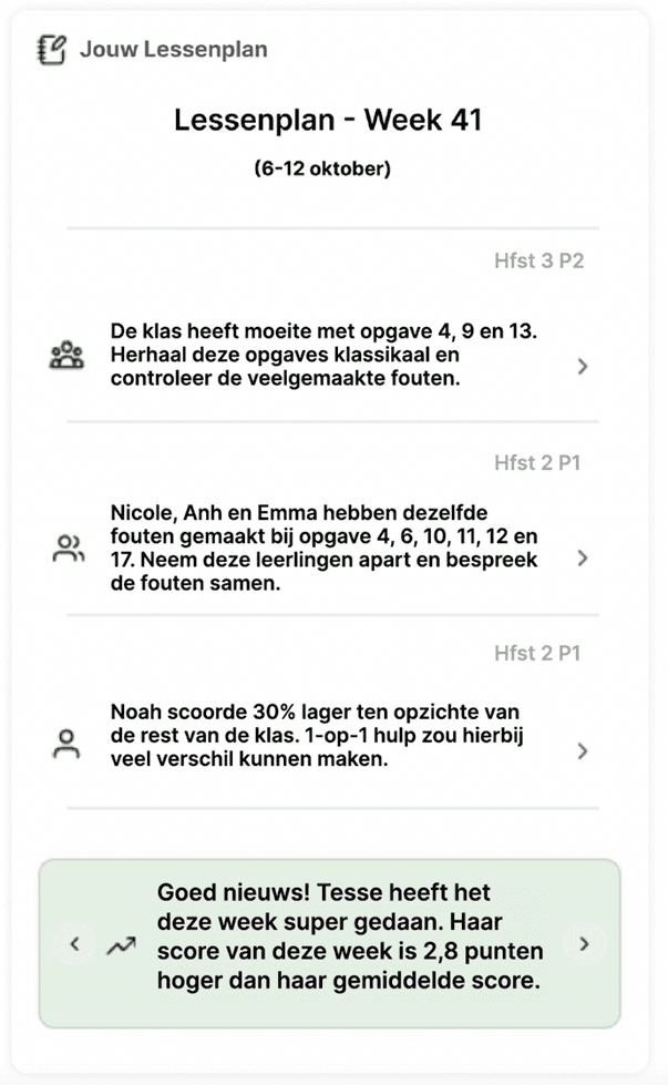 Lessenplan voorbeeld